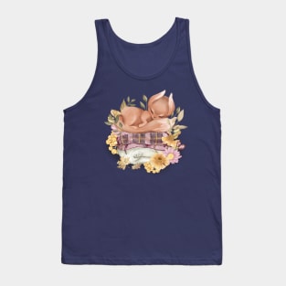 Sleeping fox Tank Top